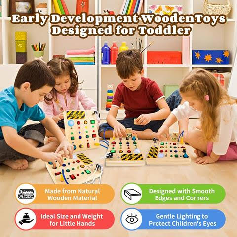 Montessori Toddler Busy Board USA