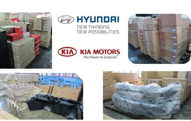 KIA/HYUNDAI auto parts stock Europe