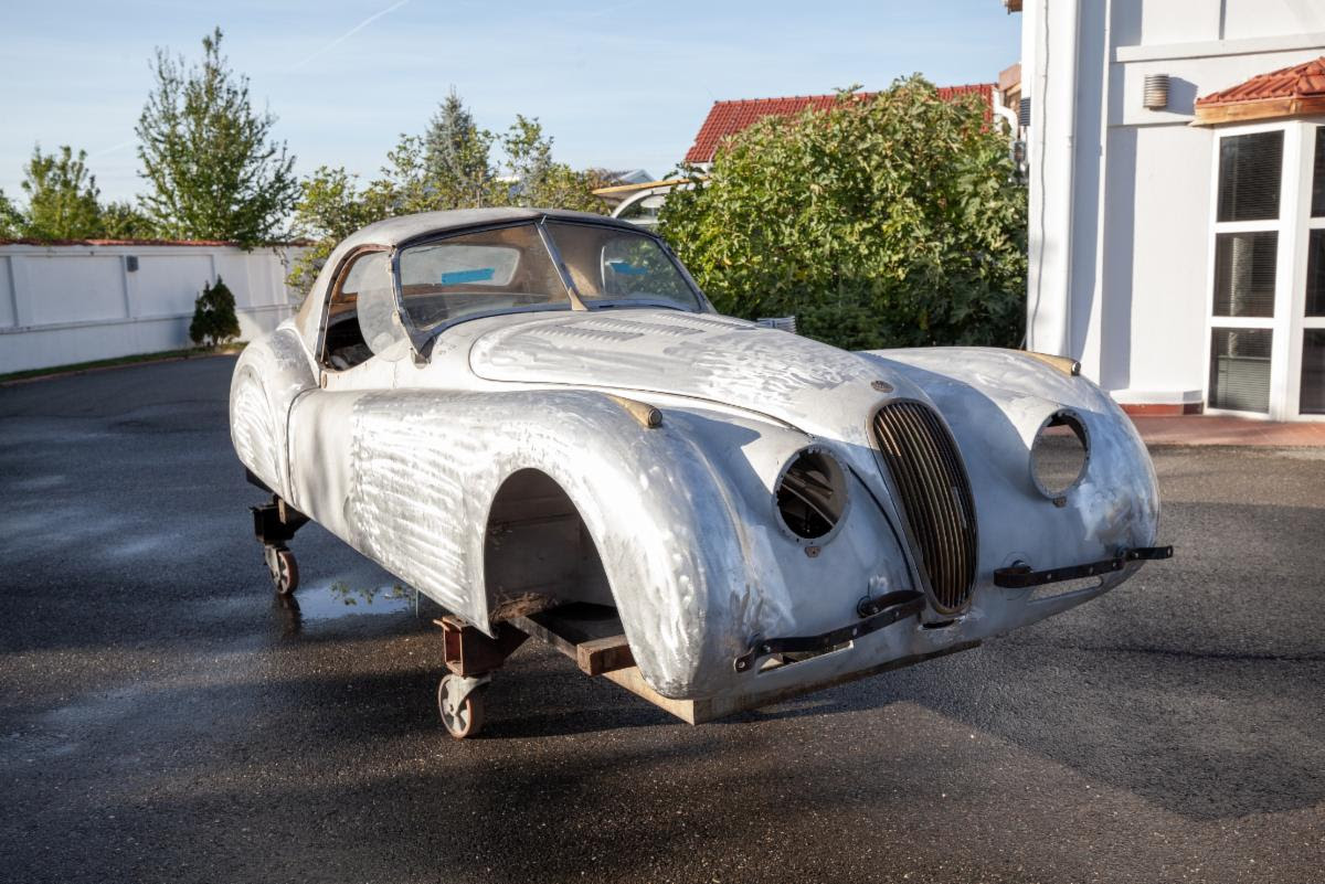 1955 Jaguar XK120 Alloy Roadster, XK140MC Roadster, XK150S 3.4 Roadster, and XK140 Coupe