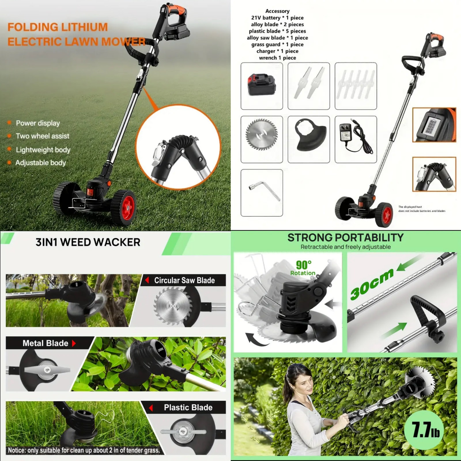 Electric Lawn Mower. 500 Units. EXW Los Angeles $22.00 Unit.