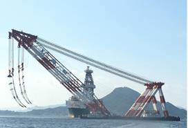 3600t floating crane for sale 