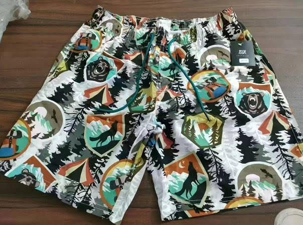 Men Beach shorts with lining