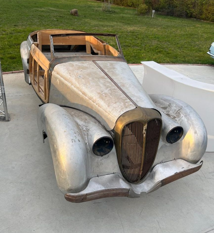 1948 Delahaye 135M Drophead with Elegant Coachwork by Guillore