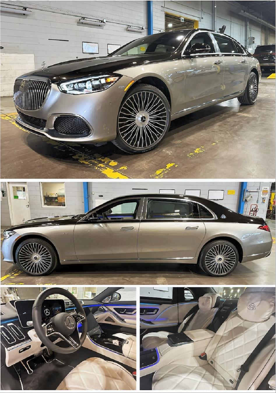 Maybach armored to level B6,