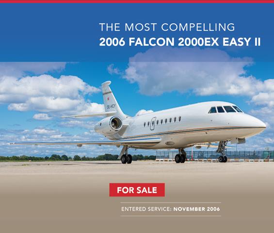 2006 Falcon 2000EX EASy II - For Sale