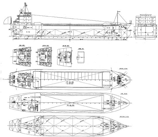 Ref. No. : BNC-GC-4665-15 (M/V KOYO MARU), GENERAL CARGO SHIP (TWEEN DECKER)