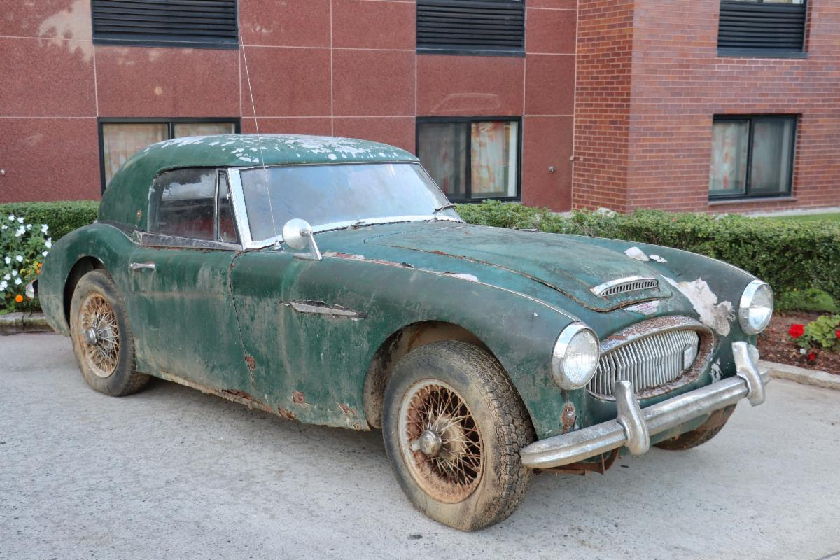 Original Barn-find Project 1965 Austin Healey 3000 MKIII