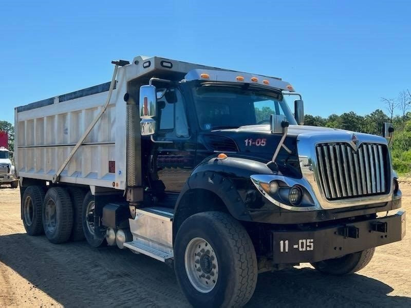 2015 International 7600 Triaxle Dump Truck