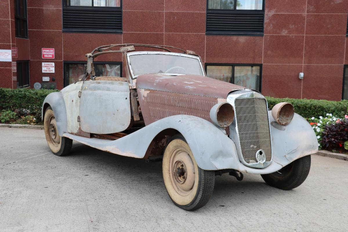 Rare 1938 Mercedes-Benz 170V Cabriolet A Project