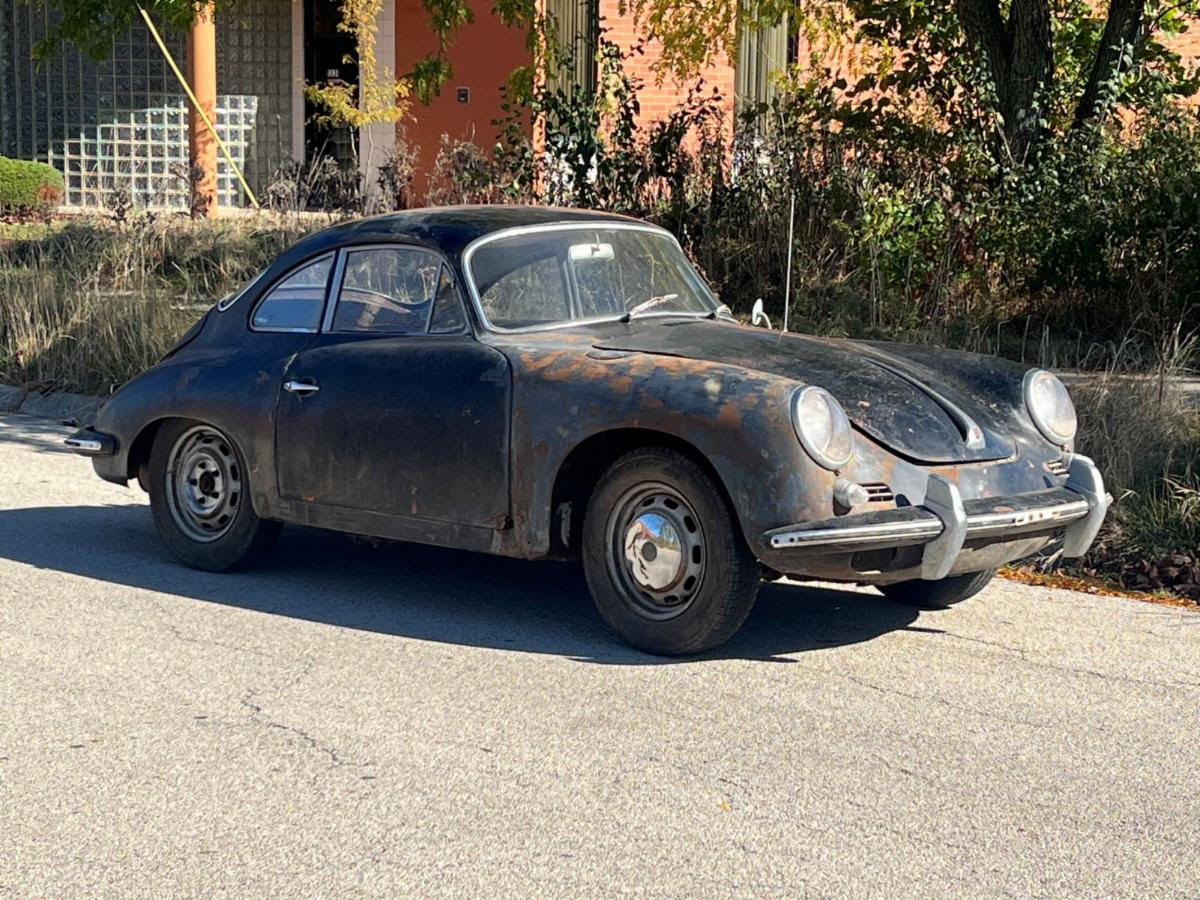 Barn Find 1965 Porsche 356C Coupe with Matching Numbers