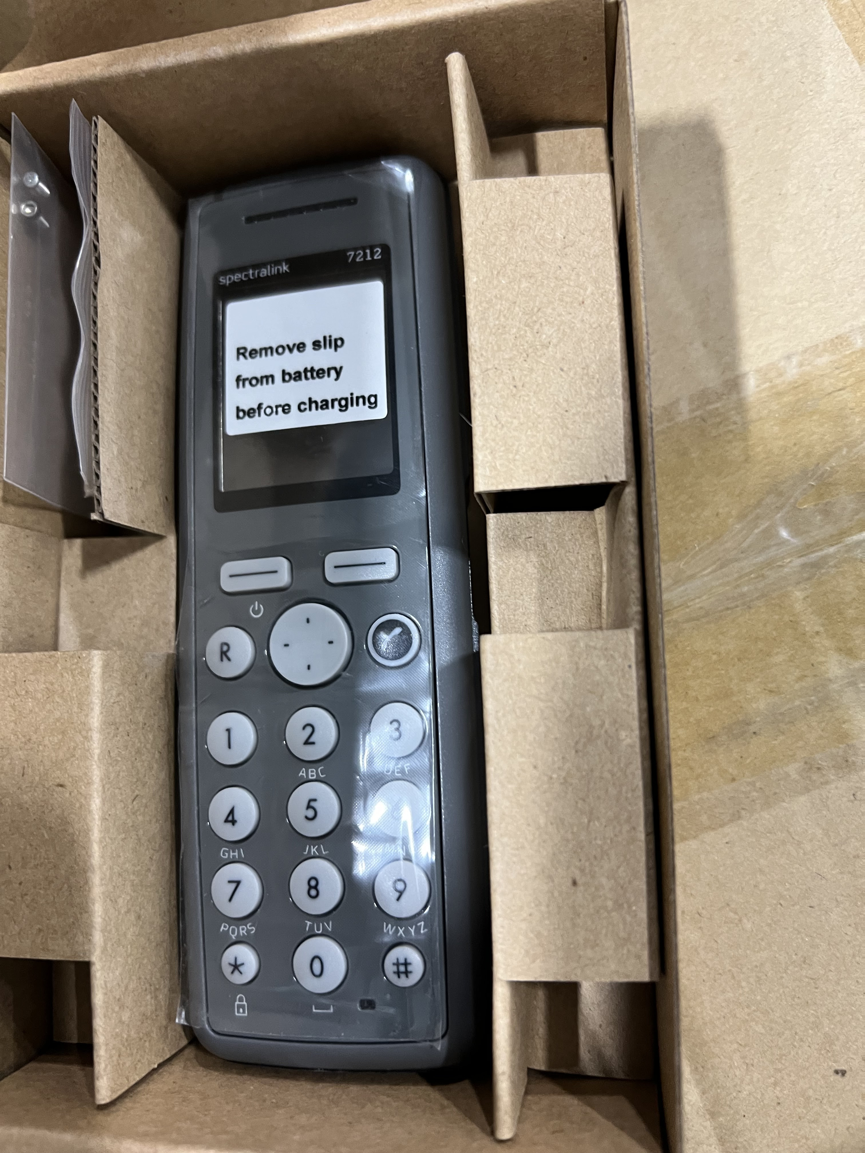 Spectralink 7212 Handset 1G9