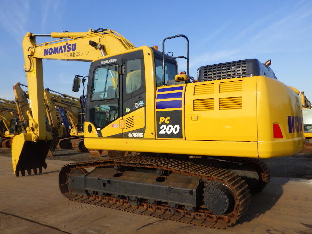 KOMATSU EXCAVATOR   Model: PC200-11  SN 502155  Year: 2018