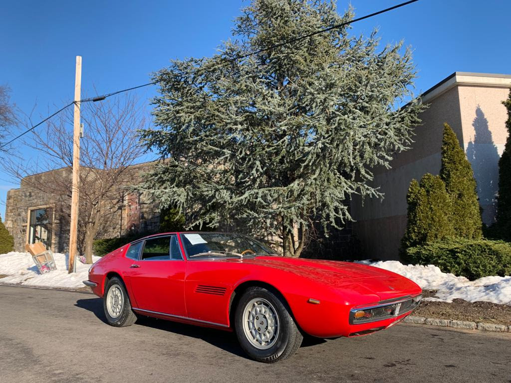 Gorgeous 1969 Maserati Ghibli 4.7 Coupe 5-Speed with Matching Numbers