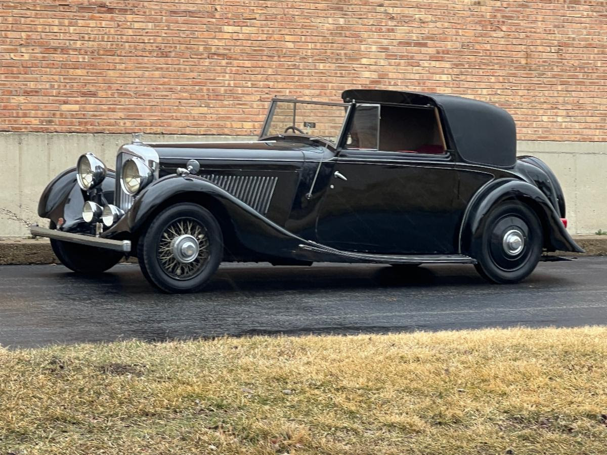  1936 Bentley 4 1/4 Litre Sedanca Coupe  Coachwork by HJ Mulliner