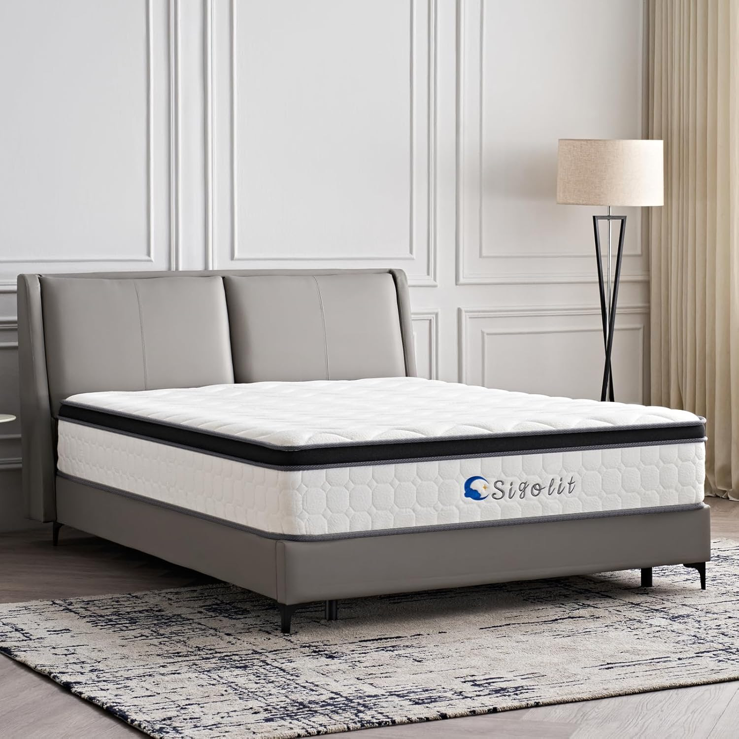 SIGOLIT Hybrid Memory Foam & Pocket Springs Mattress.   520 Units. EXW Los Angeles $125.00 Unit.