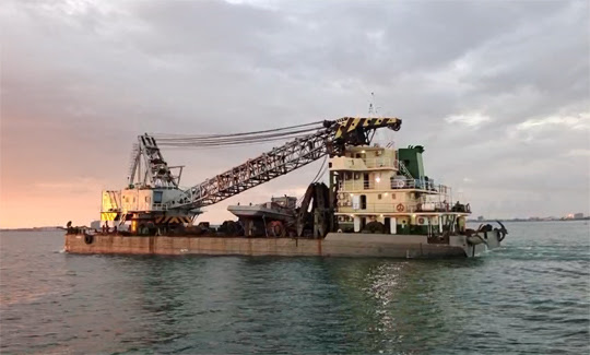 Ref. No. : BNC-GD-250-92 (TBN),  GRAB DREDGER (SELF-PROPELLED, ENGINEERING / DREDGING / LIFTING / SALVAGE)