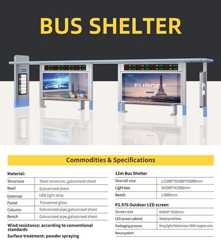 Make Your Bus Shelters Smarter with LED Display