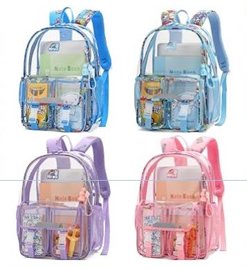 Kids Clear backpack