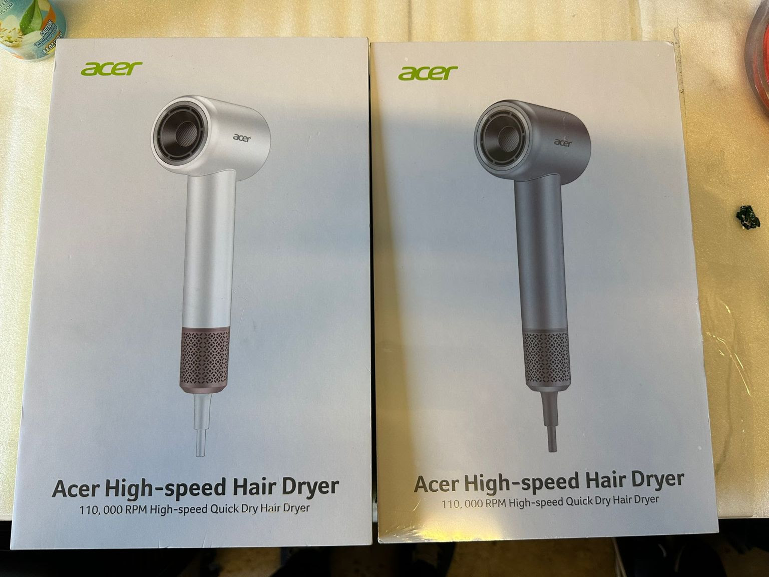 Acer GF-01 High-Speed Hair Dryer. 5600 Units.  EXW Oakland, Calif $16.00 Unit. Retail $59.99