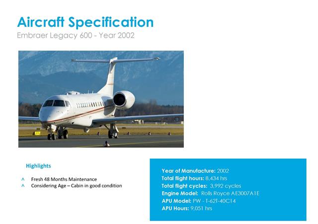 Legacy 600.