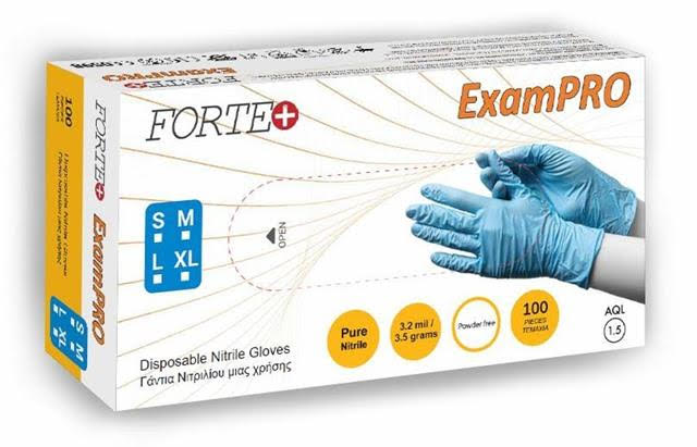 FORTE ExamPro SPEC Sheet 3.2 Blue Nitrile Premium UAE