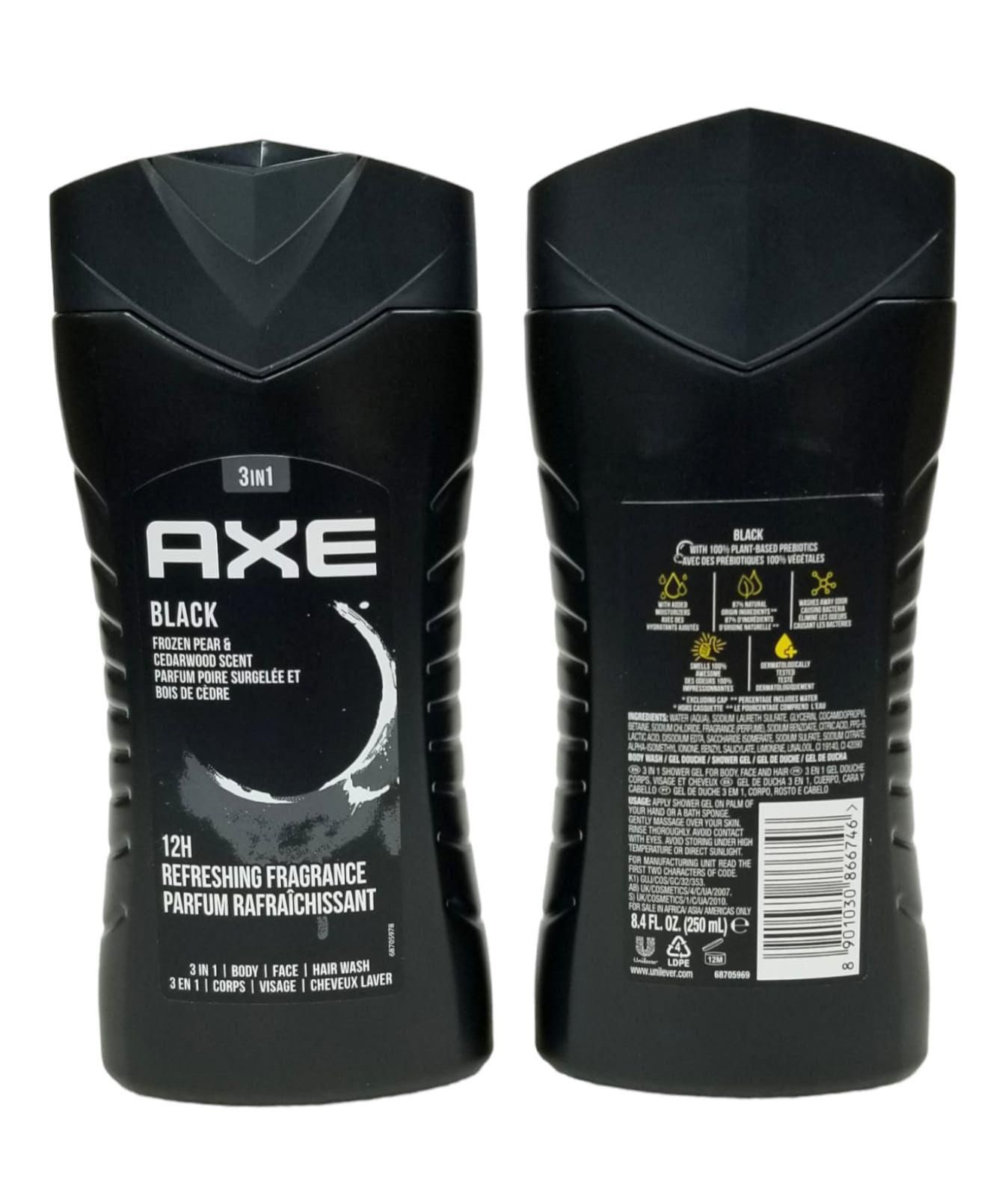 Axe 8.4 oz ( 250ml) Men’s Body Wash. 86400 Units. EXW New Jersey $1.75 Unit. Retail $6.78