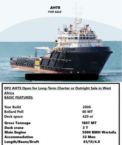 DP2 Anchor Handling Tug and Supply Vessel!