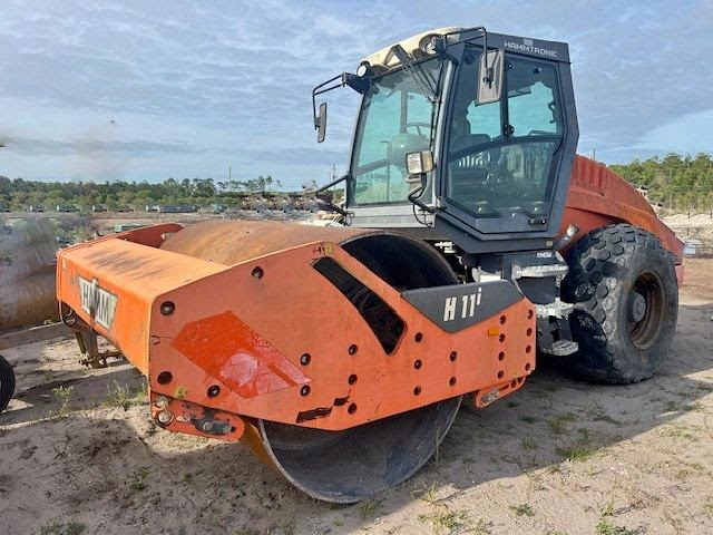 2016 Hamm H11i 84” Dirt Roller w/ A/C Cab & Low Hours!