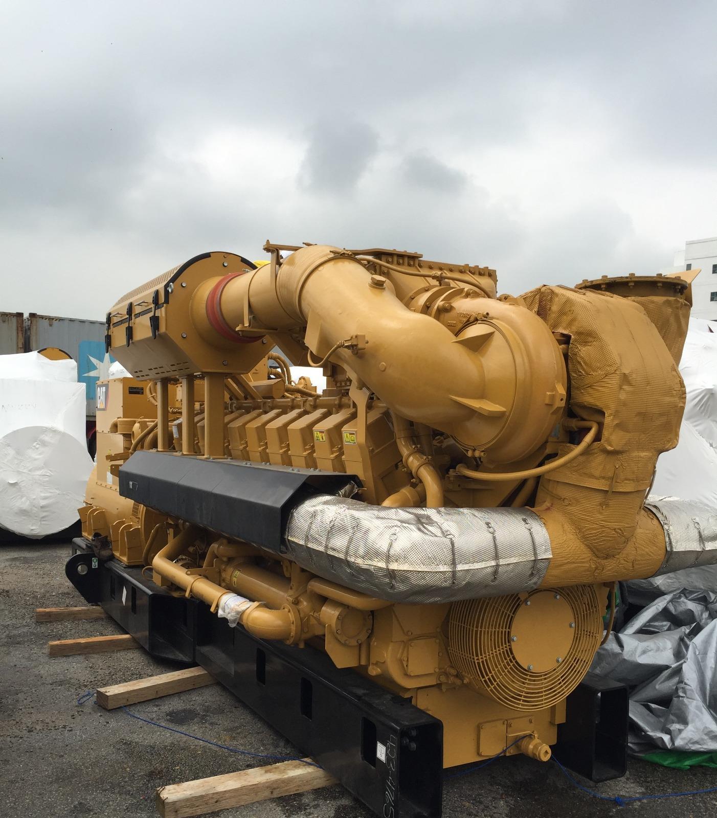 Cat Generators G3520H open-skid natural gas