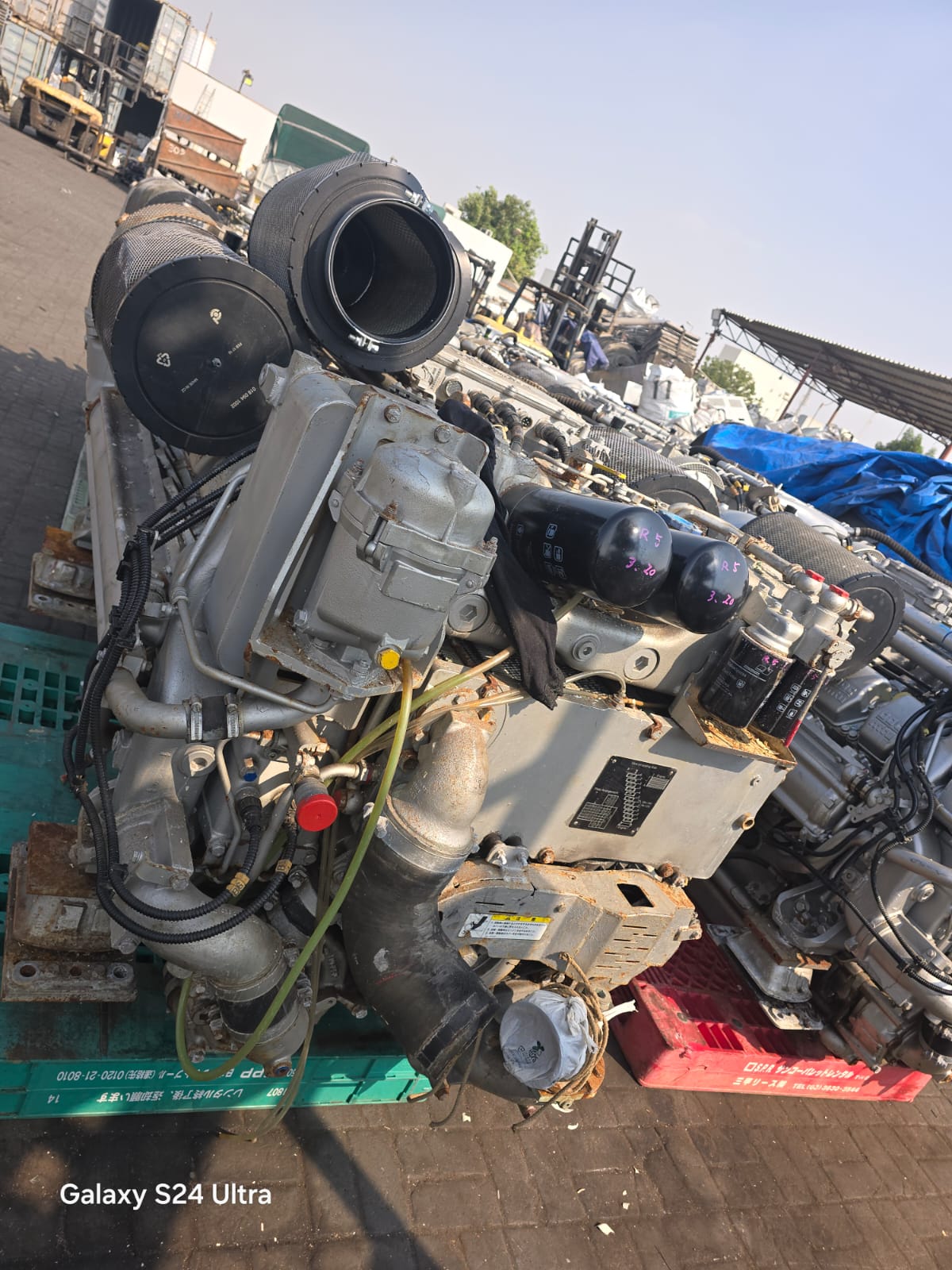 For Sale - 5 units of 2002 MTU 12V 2000 Diesel Engines