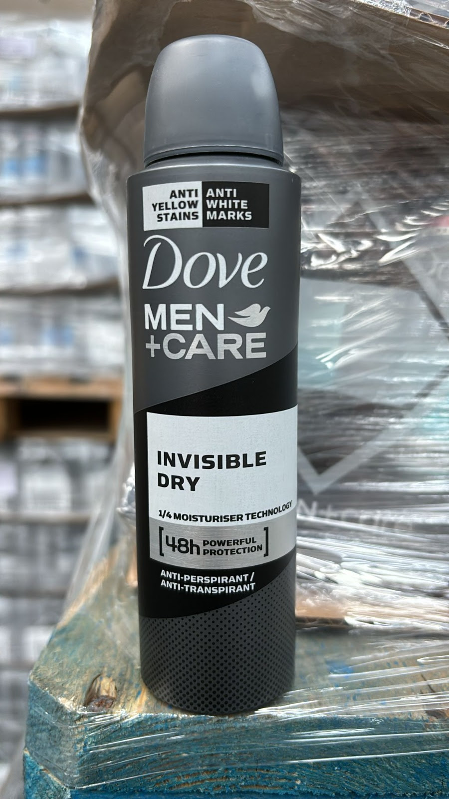 Dove Men & Women 150mil Anti-perspirant Invisible Dry Deodorant.