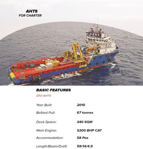 AHTS FOR CHARTER