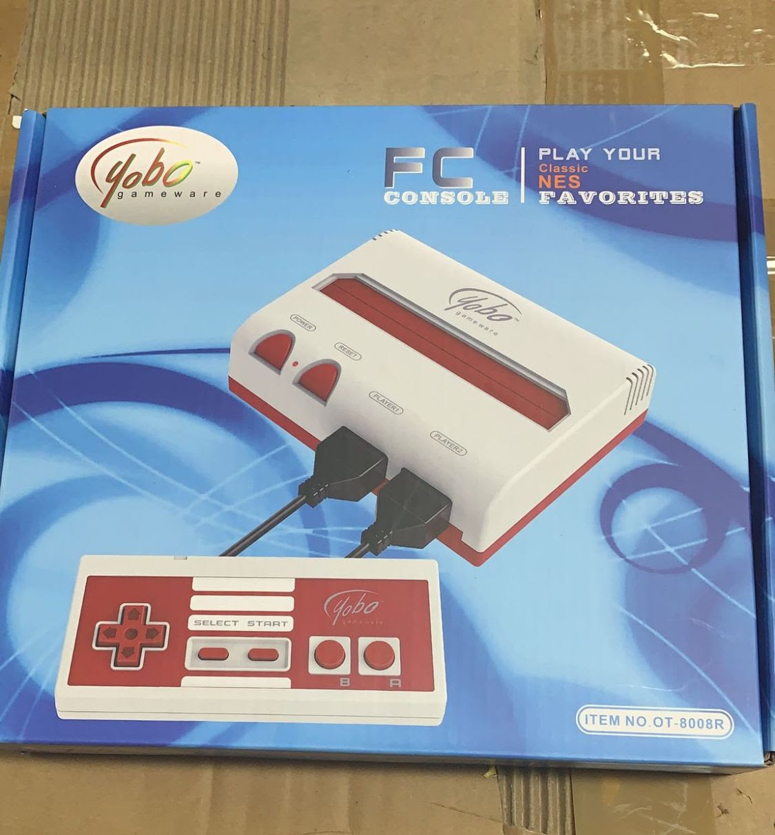 Yobo FC Console Video Game System to play NES 8 Bit Nintendo Games. 