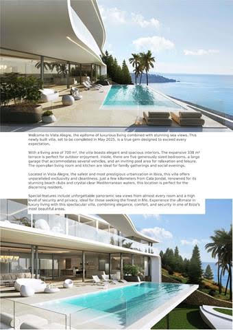 NEW build villa in Ibiza. see PDF attached 