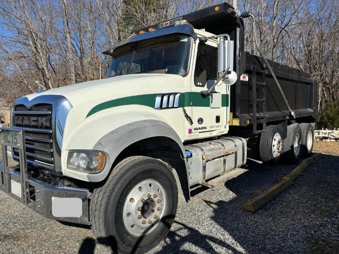 2017 Mack Granite GU713 Tri axle Dump Truck, Mack MP7, Allison automatic, NICE!