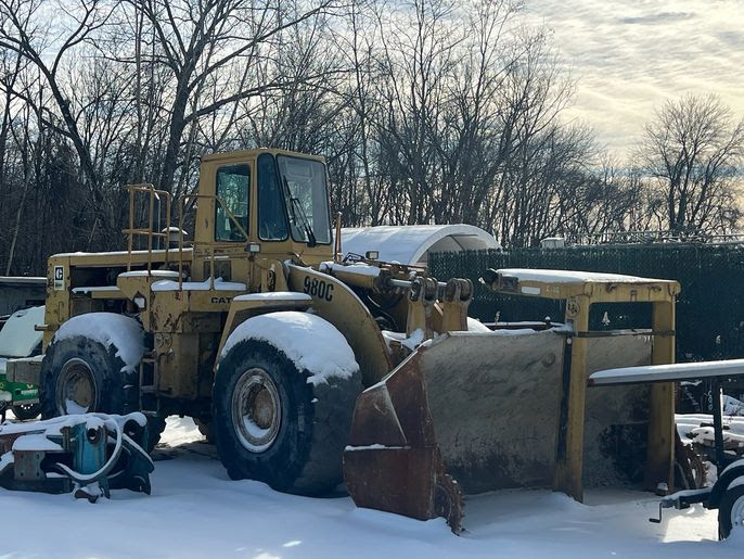 Reduced! CAT 980C Wheel Loader, needs work, Runs Good