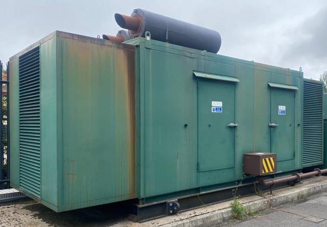  Used 1000 Kva MTU/Stamford acoustic Generator.