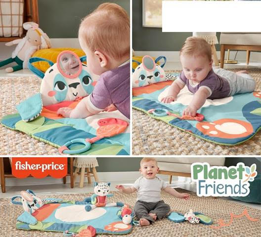 Fisher-Price HKD65 - Roly-Poly Panda Playmat Europe