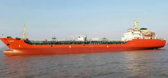 Ref. No. : BNC-CT-4382-15 (M/T YONG CHENG 667) CHEMICAL TANKER (IMO II)