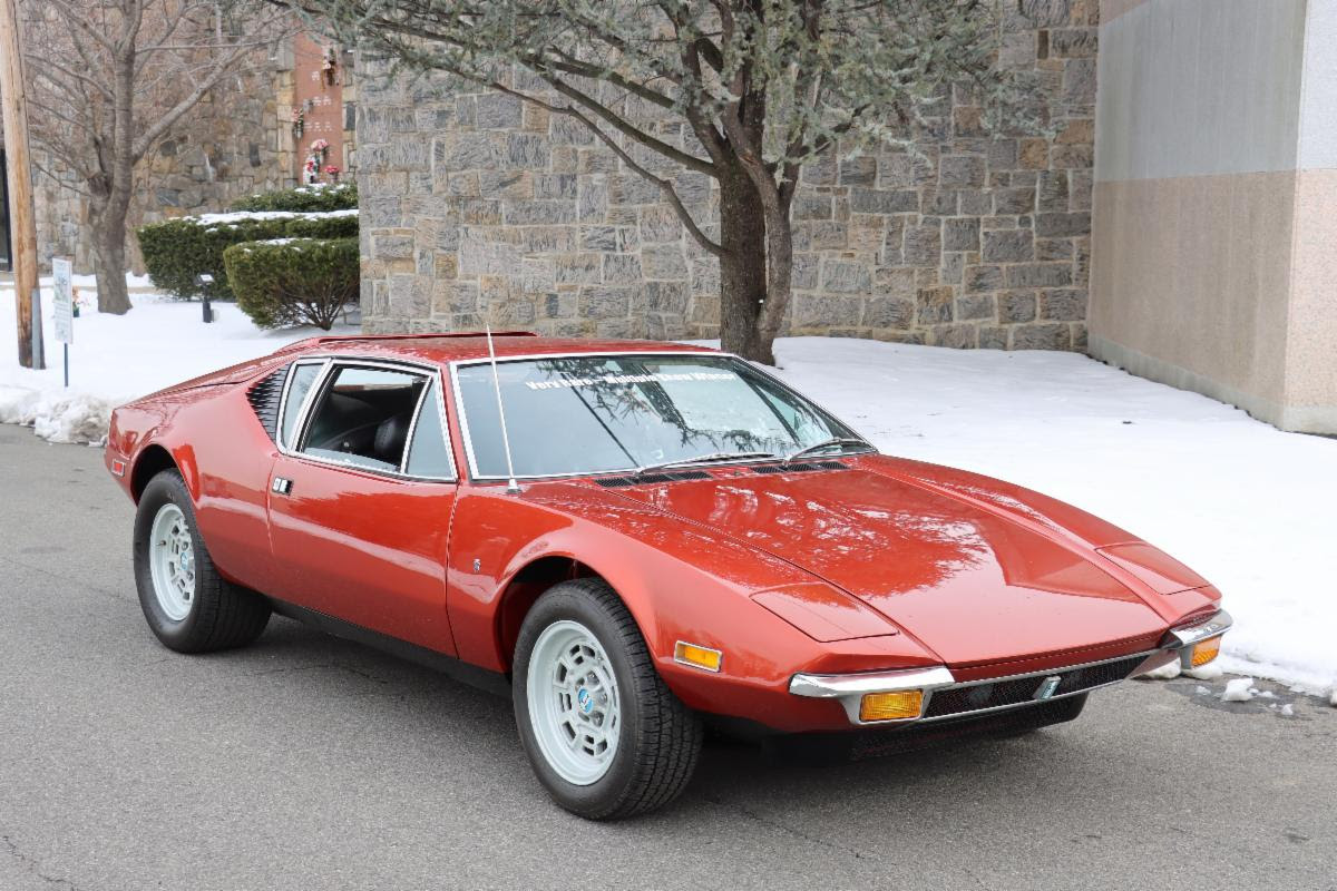 Beautiful 1972 DeTomaso Pantera with Desirable Small Chrome Bumpers