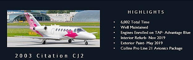 proud to Present ...  3 Citation CJ2s 