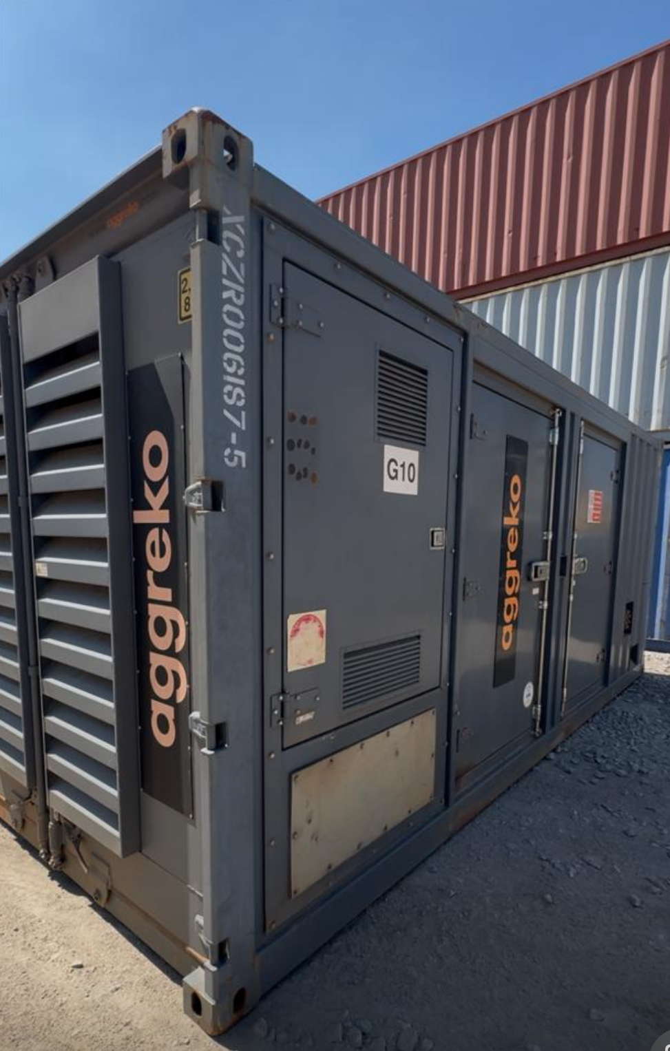 CUMMINS QSK 60  OSPREY  , 2000 KW - Prime, 50 Hz , Year 2018 , Only 200 Hours 