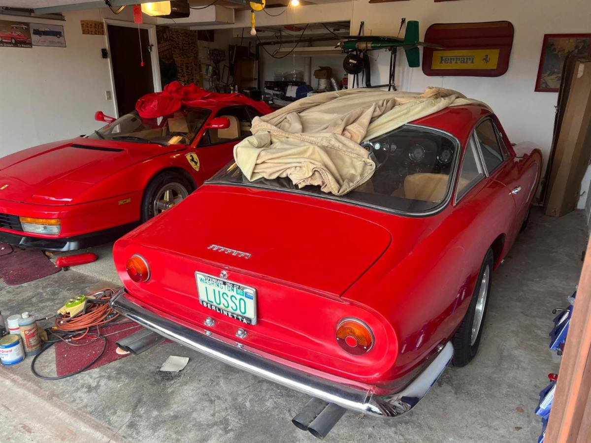 Long-Lost 1964 Ferrari 250 GT Lusso Factory Black and Out of 51 Year Ownership