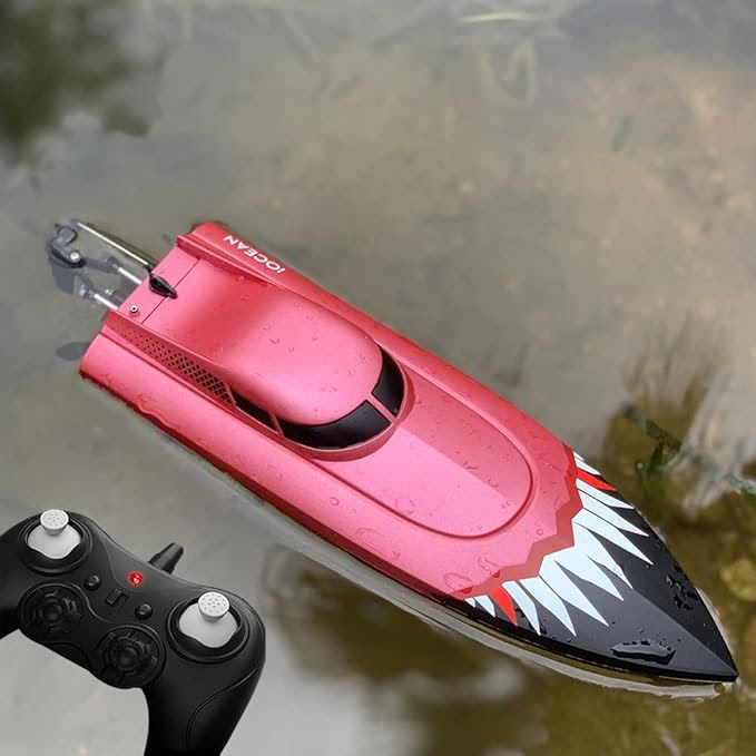 iOCEAN Remote Control Speed Boat Toy. 1350 Units. EXW Los Angeles $18.00 Unit. Retail $48.36