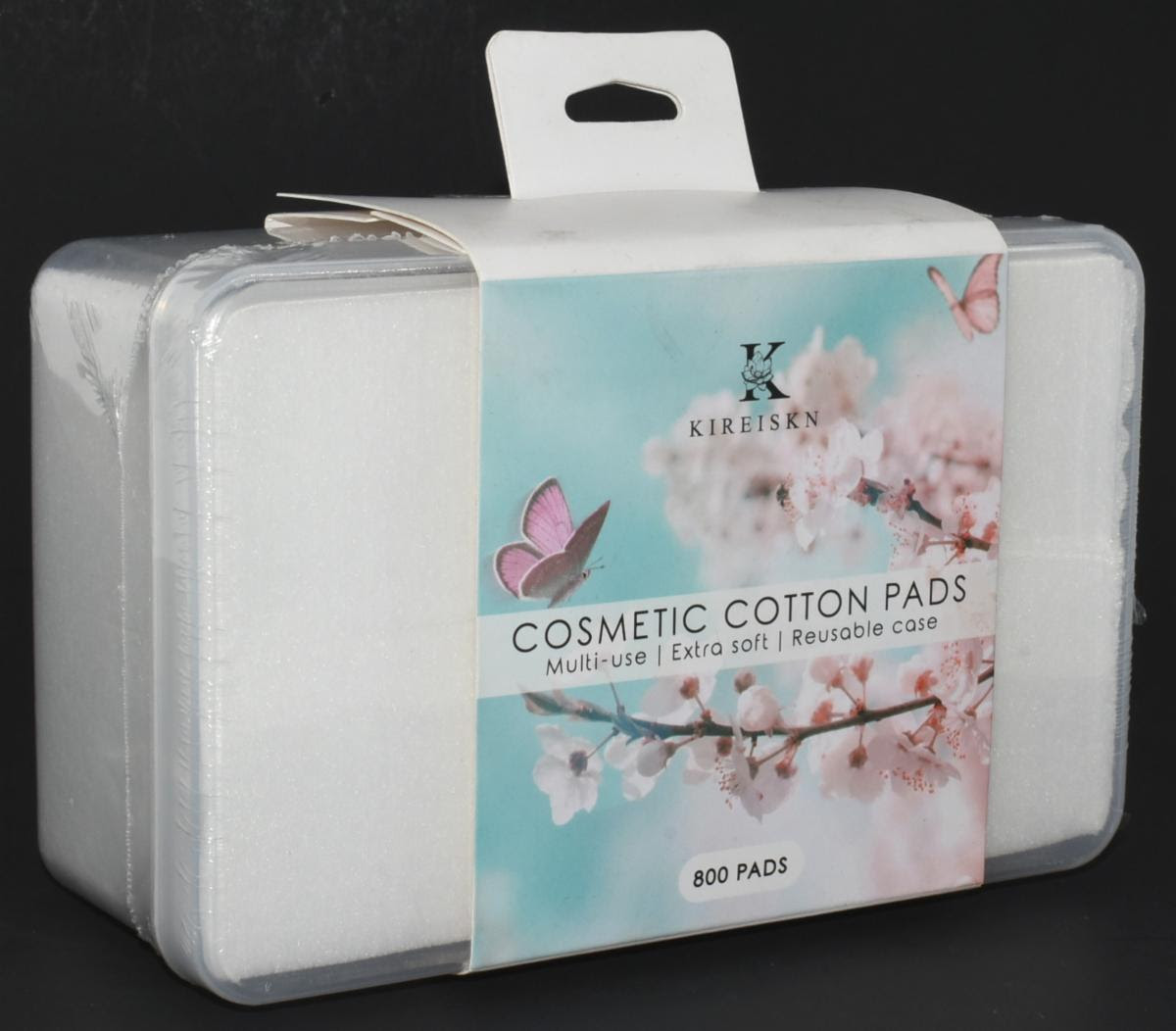 Makeup Cotton Pads, Sponges, Spreaders & Cotton Swab Canister - Available