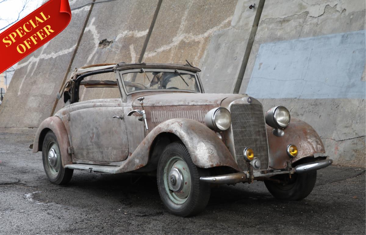 Rare Find: Restore This 1937 Mercedes-Benz 230N Roadster