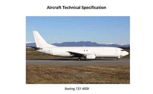 737-400SF 1997 had a C-check just last year so is in very good condition.