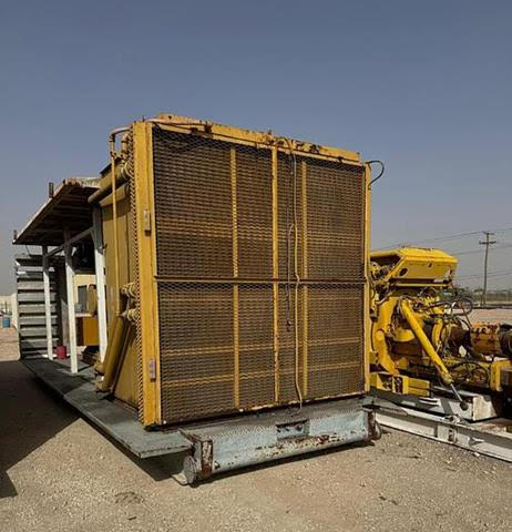 Caterpillar 3512B 600V generators.