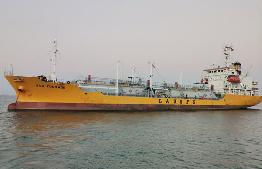 Ref. No. : BNC-LPG-3183-98 (M/T GAS COURAGE),  LPG CARRIER (PRESSURIZED)