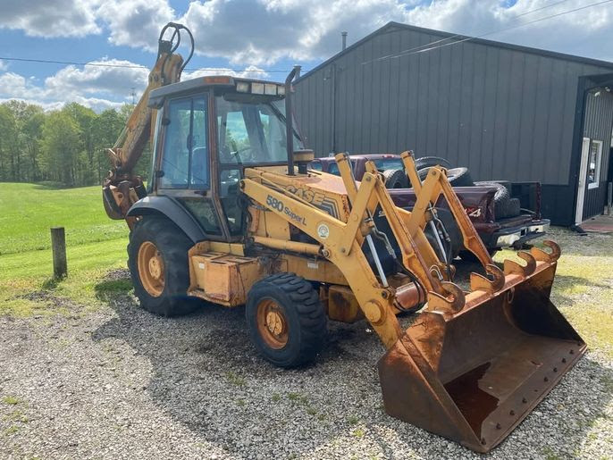 2000 Case 580 Super L 4x4 Backhoe Loader